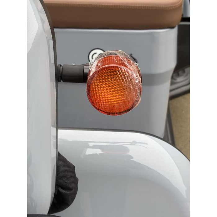 Triciclu Electric V6, Saige, Fara Permis, cu Doua Locuri, Motor 1800W, Baterie 72V24Ah, Autonomie 60km, 220x88x105 cm, Viteza Maxima 25km/h, Gri [12]