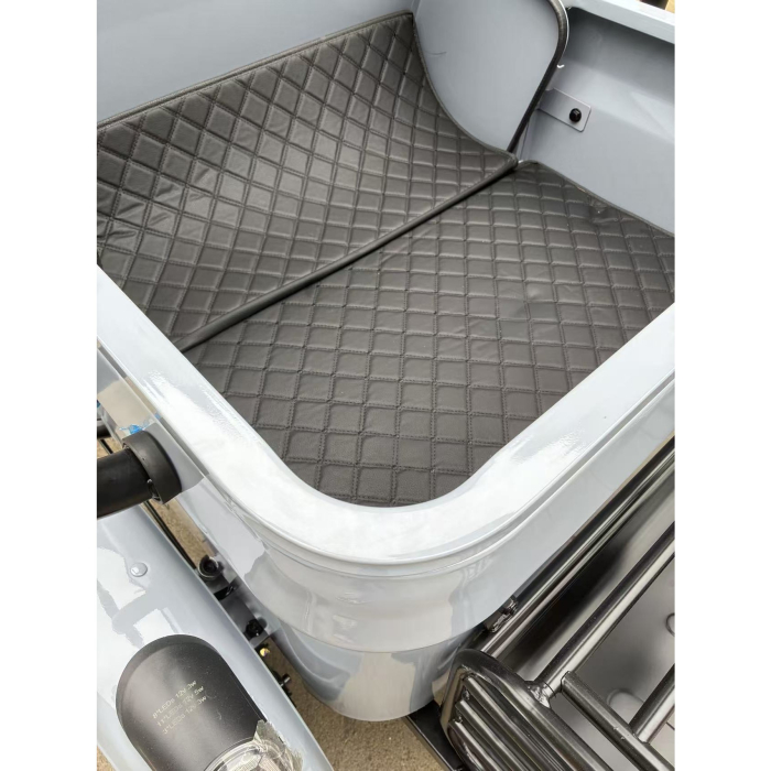 Triciclu Electric V6, Saige, Fara Permis, cu Doua Locuri, Motor 1800W, Baterie 72V24Ah, Autonomie 60km, 220x88x105 cm, Viteza Maxima 25km/h, Gri [6]