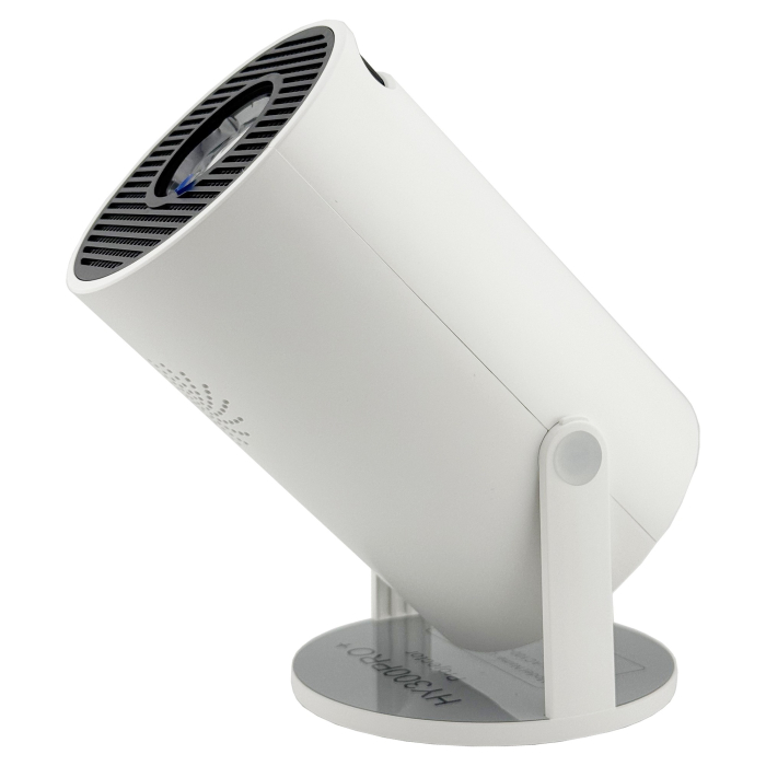 Video Proiector Portabil cilindric HY300PRO+, Flippy, Inteligent, ULTRA HD 1920 x 1080, Wireless, Compatibil cu Android/iOS, 13 x 11 x 9 cm, Alb [4]