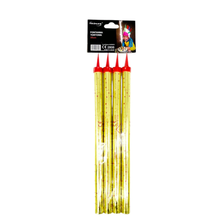 Artificii pentru tort aurii 25 cm Engros [1]