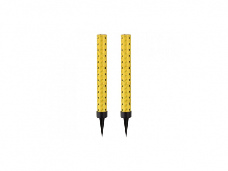 Petrecere Valentines Day - Artificii pentru Tort Aurii -Argintii - Set 2 buc 15 CM