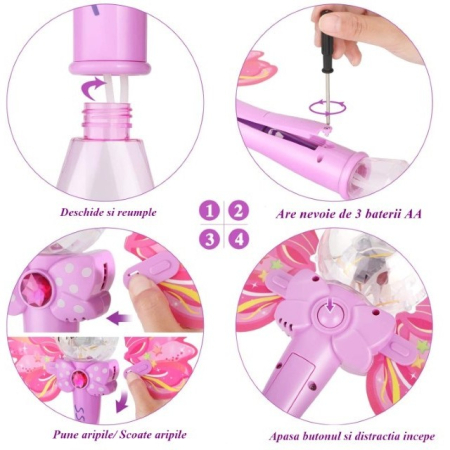 Bagheta de facut baloane, Flippy, cu lumini si sunete model 1 [5]