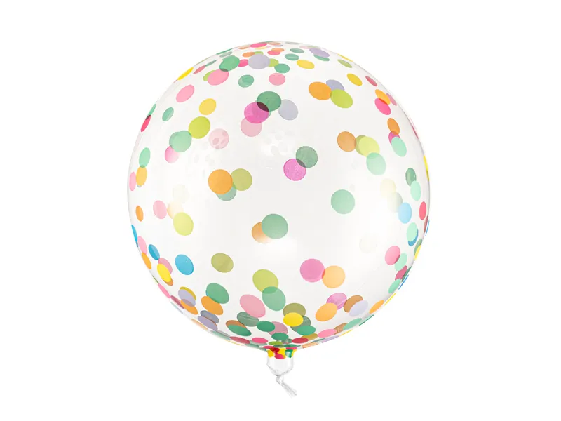 Cutii Pentru Baloane - Balon cu buline, 40 cm, mix