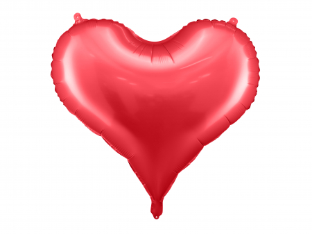 Petrecere Valentines Day - Balon de folie Inima Rosu 75 cm