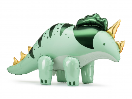 Baloane de folie - Balon de folie verde Triceraptor 101 cm