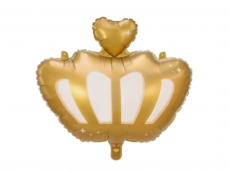 PETRECERI FETITE - Balon din folie Coroana 52 cm