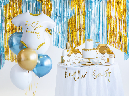 Set 20 servetele Body - Hello Baby, albe, 16x16cm [2]