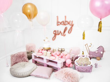 Balon folie Baby, rose gold, 73.5x75.5cm (1 buc.) [3]
