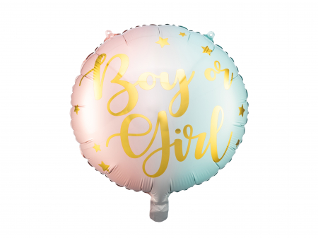 Baloane de folie - Balon din folie Boy or Girl 35 cm