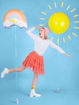 Balon din folie Curcubeu 55 cm [2]
