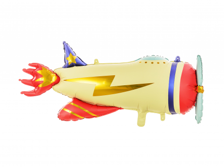 Petrecere Baieti - Balon din folie Avion 91 cm