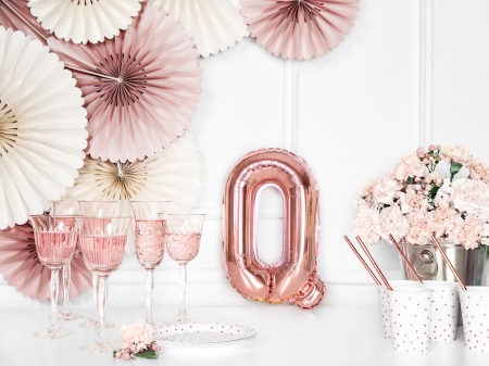 Balon folie Litera ''Q'', 35cm, rose gold (1 buc.) [2]