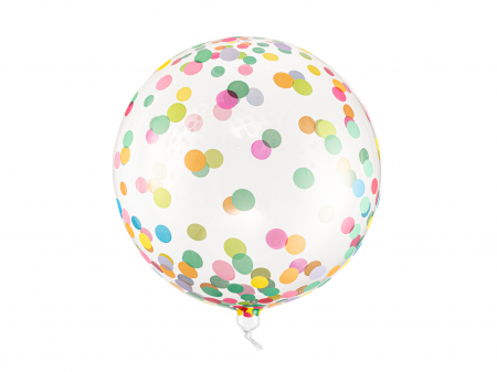 Baloane Orbz - Balon Folie Orbz, Buline Colorate - 40 cm