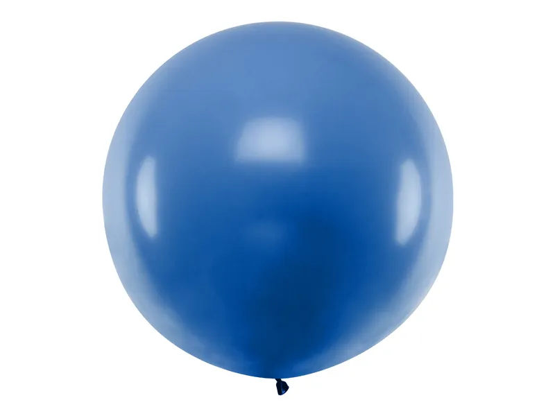 Baloane Orbz - Balon rotund 1m, albastru pastel