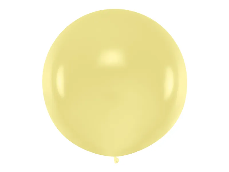 Baloane Orbz - Balon rotund 1m, crem pastel
