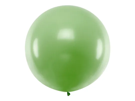 Baloane Orbz - Balon rotund 1m, verde pastel