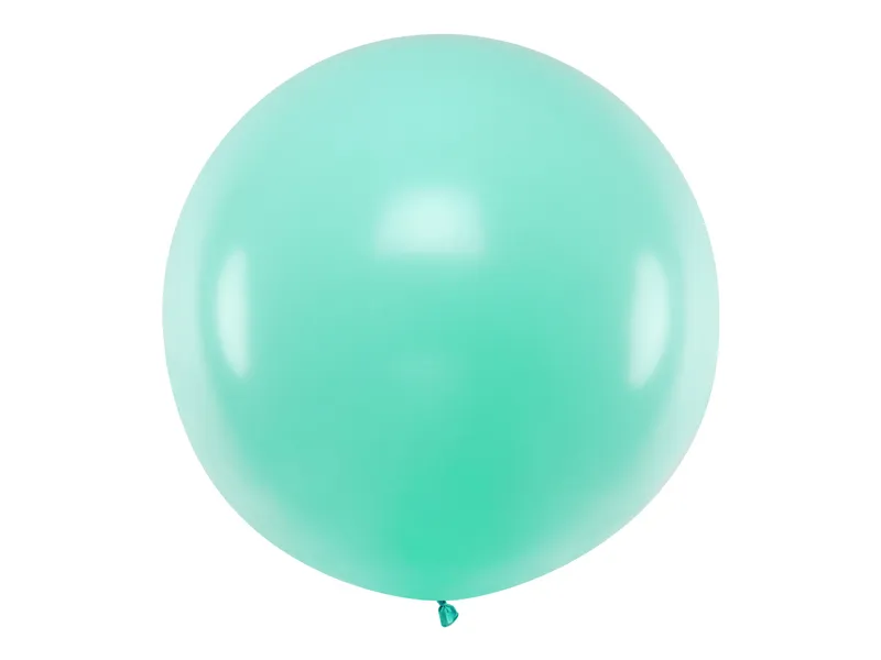 Baloane Orbz - Balon rotund 1m, verde pastel deschis