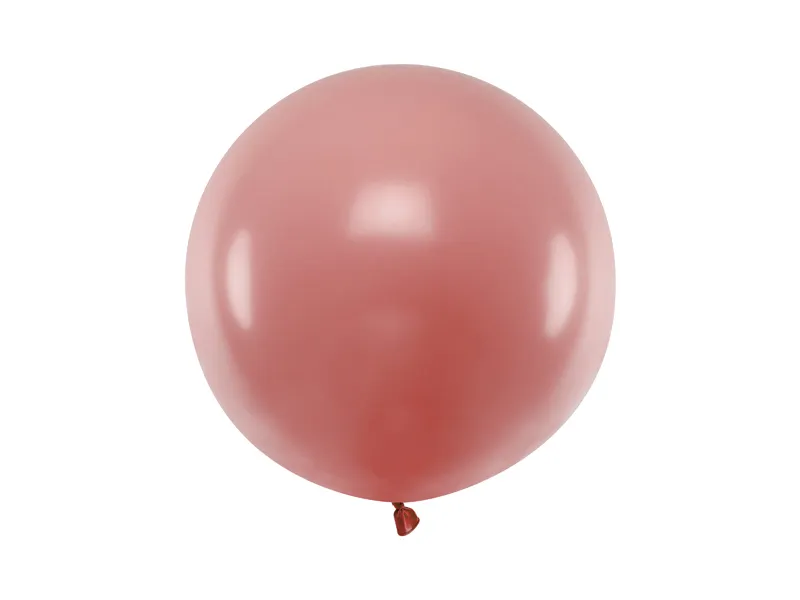 Cutii Pentru Baloane - Balon rotund 60 cm, Pastel Wild Rose Balon rotund în culoarea Pastel Wild Rose, diametru 60 cm.