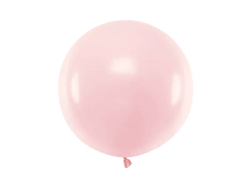 Baloane Orbz - Balon rotund 60cm, roz pal pastel
