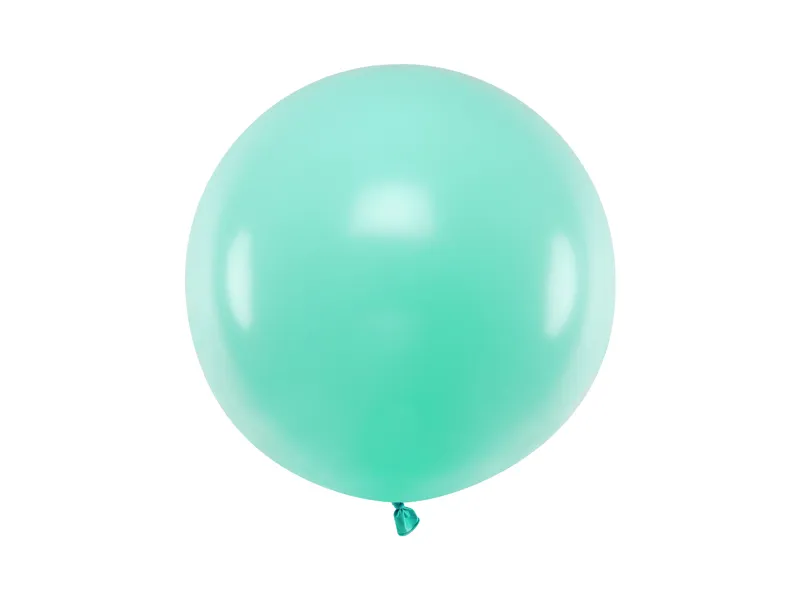 Baloane Orbz - Balon rotund 60cm, verde pastel deschis