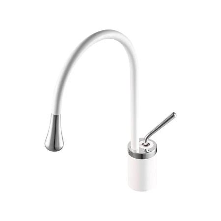 Articole pentru baie - Baterie Lavoar, Alama Sanitara, Alb, WZY/326/B