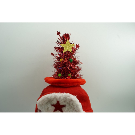 Bentita/cerc brad de Craciun, culoare rosie, marime standard, Flippy [7]