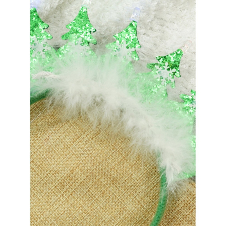 Bentita/cerc de Craciun, culoare verde, marime standard, Flippy [9]