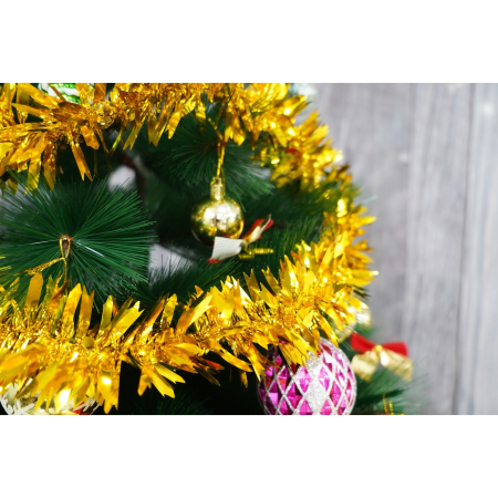 Beteala Craciun, Flippy, auriu, marimea:  2 m x 6.5 cm material:folie PVC, interior/exterior [7]