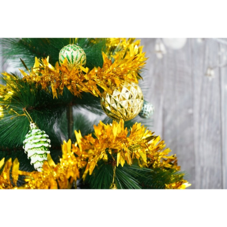 Beteala Craciun, Flippy, auriu, marimea:  2 m x 6.5 cm material:folie PVC, interior/exterior [14]