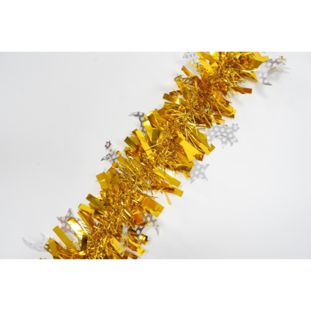 Beteala Craciun, Flippy, auriu, marimea: 2 m x 9 cm x 9 cm material:folie PVC, interior/exterior [11]