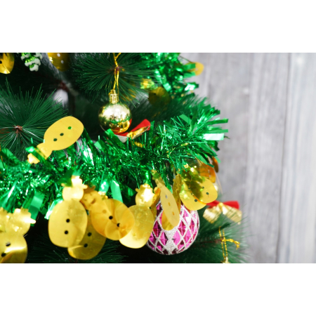 Beteala Craciun, Flippy, verde, marimea: 2 m x 11 cm x 9 cm material:folie PVC, interior/exterior) [2]