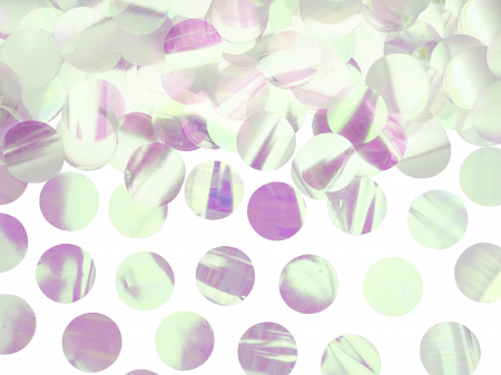 Confetti - Cercuri de confetti, iridescent, 15g