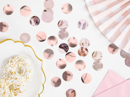 Cercuri de confetti, Rose Gold, 15g [2]