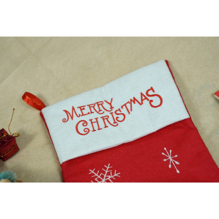 Ciorap Cadouri, Flippy,cu model om de zapada,rosu, marimea 19x38 cm, textil, interior [2]