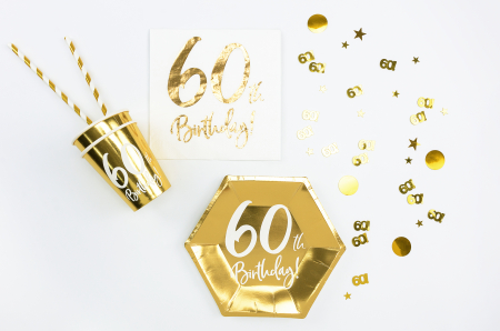 Confetti metalic, numărul 60, 15g [1]