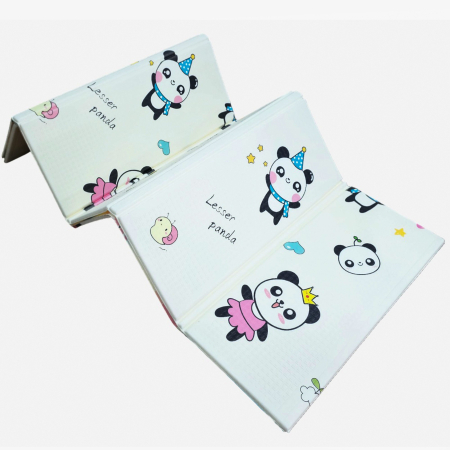 Covoras de Joaca pentru Copii Termic cu 2 Fete, Flippy, Model Ursuleți si Delfini, cu Spuma, Impermeabil, Antiderapant, 200cm x 180cm x 1cm [3]