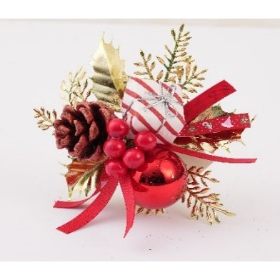 Decoratiune de Craciun, Flippy, 15 x 23 cm, Model Buchetel 2, Multicolor [1]