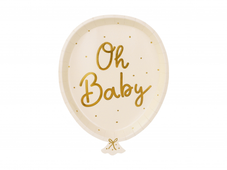 Botez - Farfurii Oh Baby - 22 CM Set 6 BUC