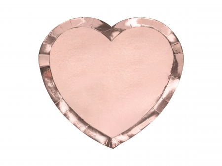 Petrecere Valentines Day - Farfurii Inima - 21 CM Set 6 BUC