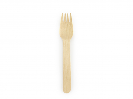Tacamuri - Furculițe de lemn, 15.5cm (1 set / 100 bucăți)