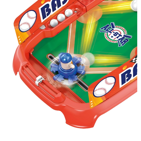 Joc de Masa Interactiv de Baschet pentru Copii, Flippy, 4 Mingi, Tabela Scor, 40.7x27x14.5 cm, Multicolor [4]