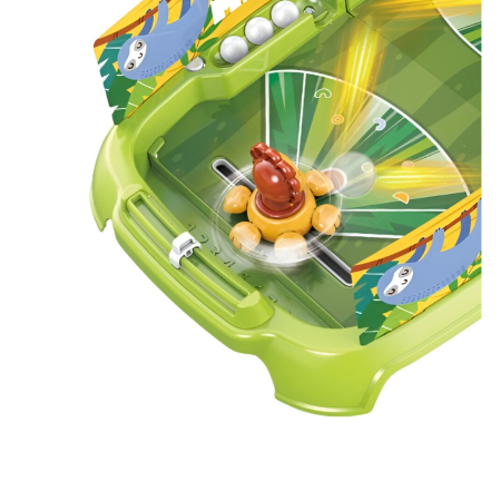 Joc de Masa Interactiv Lion Battle pentru Copii, Flippy, 4 Mingi, Tabela Scor, 40.7x27x14 cm, Verde [4]