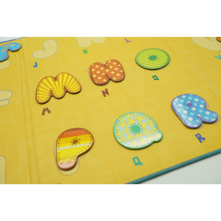 Joc educativ magnetic tip carte, Fancy Magnetic Chartlet, 26 de piese, +3 ani, multicolor [11]