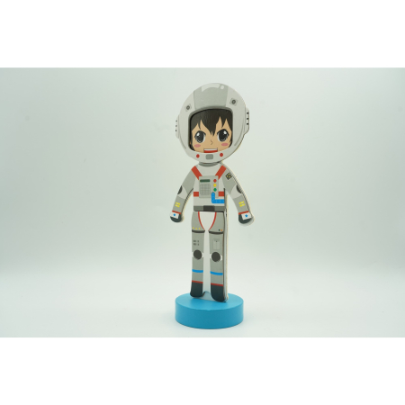 Joc magnetic dress, papusa magnetica cu multiple haine, 26 de piese, pentru copii, +3 ani, multicolor [4]