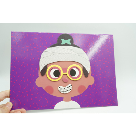 Joc Magnetic Photo Frame, 30 de piese, pentru copii, +3 ani, multicolor [8]