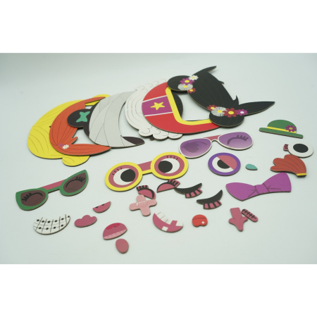 Joc Magnetic Photo Frame, 30 de piese, pentru copii, +3 ani, multicolor [4]