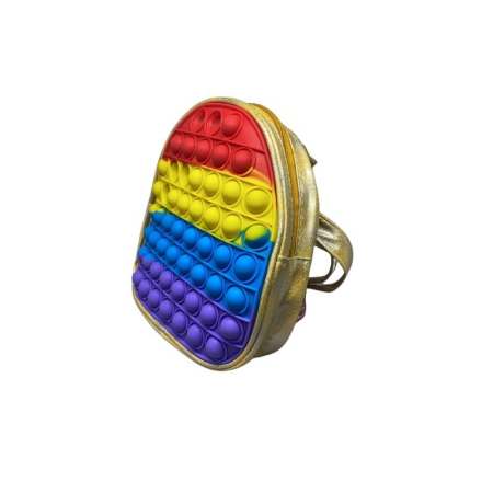 Jucarie antistres din silicon, Flippy, Pop It Now and Flip It, Ghiozdan, Model 1 [1]