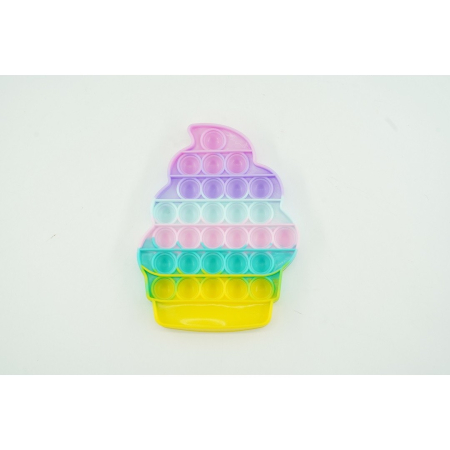 Jucarie antistres din silicon, Pop it Now and Flip It, Briosa, Multicolor, Model 3 [1]