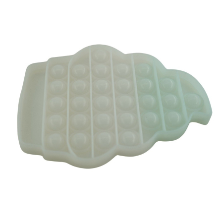 Jucarie antistres din silicon, Pop it Now and Flip It, Briosa, Transparent [1]