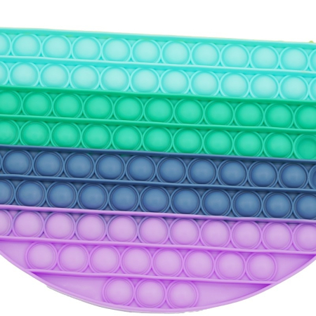 Jucarie antistres din silicon Pop it now, forma Rotund, multicolor, urias [5]
